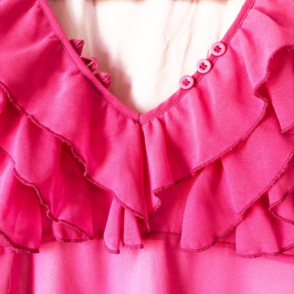 Long sleeve Chiffon Blouse - Picture 4 of 7